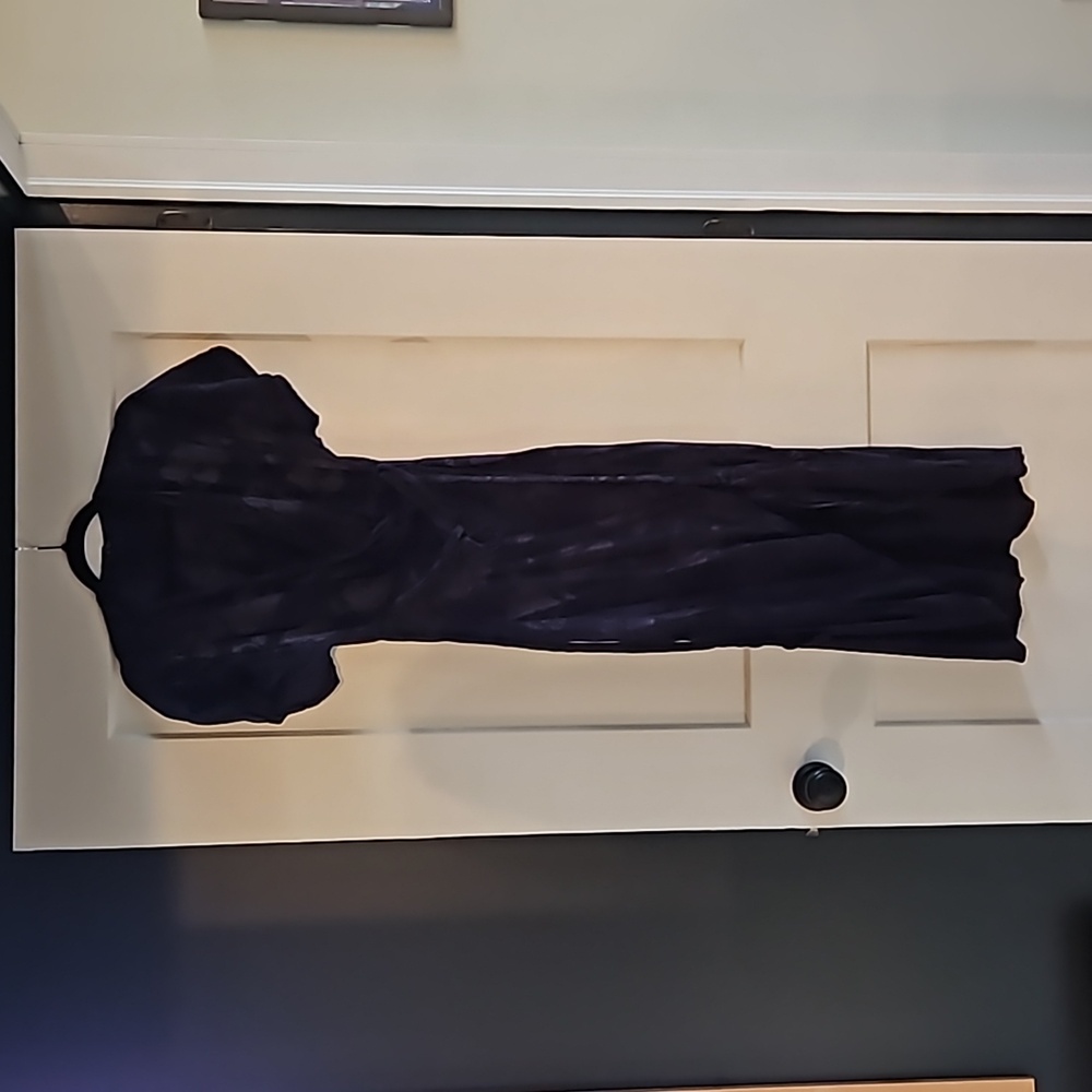 Midnight wrap dress